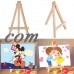 Kids Mini Wooden Easel Artist Art Painting Name Card Stand Display Holder Worldwide sale   